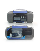 Funda protectora Dobe para PlayStation 5 Portal, set de bolsa EVA SlowBack, negra con cremallera.