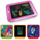 Tabla de trazado infantil SlowBack color rosa (PINK) de 9 pulgadas para dibujo y aprendizaje.