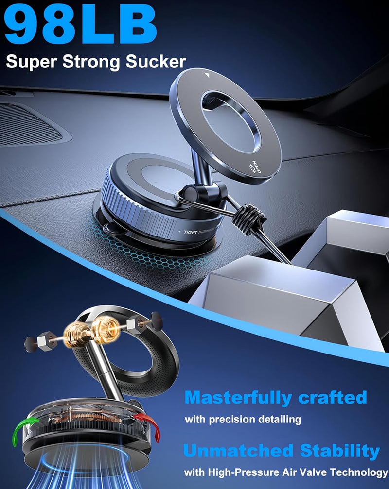 Encuentra el mejor soporte para teléfono de coche ajustable 360° con ventosa en Guatemala en SlowBack, ideal para mantener tu teléfono seguro mientras conduces.