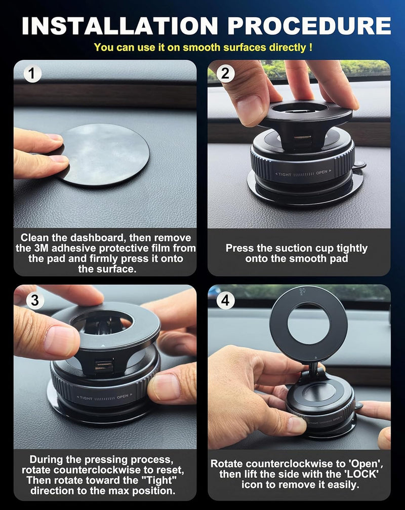 Encuentra el mejor soporte para teléfono de coche ajustable 360° con ventosa en Guatemala en SlowBack, ideal para mantener tu teléfono seguro mientras conduces.