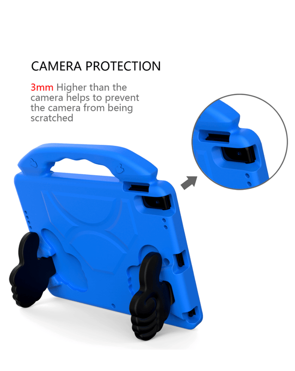 Encuentra la mejor funda con soporte para niños en Guatemala para Apple iPad Air 4 / Air 5 / Pro 11 en color azul de la marca SlowBack.