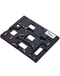 Soporte universal 6 en 1 para reparación de placa lógica de iPhone X y 11 Pro Max en Guatemala, ideal para talleres de reparaciones.