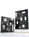 Soporte universal 6 en 1 para reparación de placa lógica de iPhone X y 11 Pro Max en Guatemala, ideal para talleres de reparaciones.