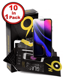 Protector de pantalla de vidrio templado claro para iPhone 13 Mini en pack de 10, mayorista en Guatemala.