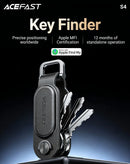 Buscador de llaves Bluetooth inteligente SlowBack, organizador compacto de llaves con diseño ergonómico.