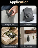 Buscador de llaves Bluetooth inteligente SlowBack, organizador compacto de llaves con diseño ergonómico.