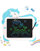 Encuentra el mejor Pad de escritura infantil de 10.5 pulgadas con diseño de Unicorno Azul en Guatemala.