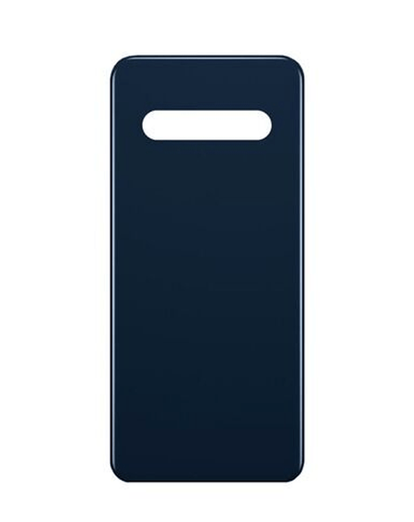 Tapa trasera en color azul para LG V60 ThinQ disponible en Guatemala para reparaciones de teléfonos.