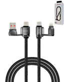 Encuentra el puerto de carga fast charging Ven-Dens USB A+C to C+L con llavero en Guatemala para obtener una carga rápida y segura de tus dispositivos.