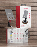 Soporte celular ajustable para coche VEN-DENS VD-HD053, con base de ventosa, ideal para smartphones en el salpicadero o parabrisas.