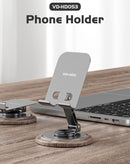 Soporte celular ajustable para coche VEN-DENS VD-HD053, con base de ventosa, ideal para smartphones en el salpicadero o parabrisas.