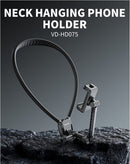 Soporte flexible VEN-DENS VD-HD075 para teléfono, manos libres, ajustable, ideal para cama o escritorio.