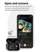 Encuentra auriculares Bluetooth Wireless A9 Pro en Guatemala con cancelación activa de ruido, pantalla táctil y estuche de carga inteligente.