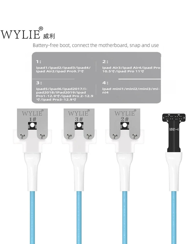 Encuentra el Cable de Prueba de Fuente de Poder DC Wylie WL-648 en Guatemala para tus necesidades de reparación en talleres especializados.