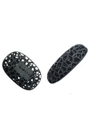 Soporte de muñeca Wylie antideslizante negro con diseño ergonómico para reparación de dispositivos electrónicos.