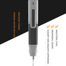 Destornillador eléctrico inalámbrico XIAODONG P1L azul, con batería recargable, puntas intercambiables y luz LED.
