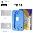 Encuentra el stencil de reballing BGA de capa intermedia XinZhiZao TR 35-en-1 para iPhone X en Guatemala para reparaciones profesionales de alta calidad.