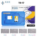 Encuentra el stencil de reballing BGA de capa intermedia XinZhiZao TR 35-en-1 para iPhone X en Guatemala para reparaciones profesionales de alta calidad.