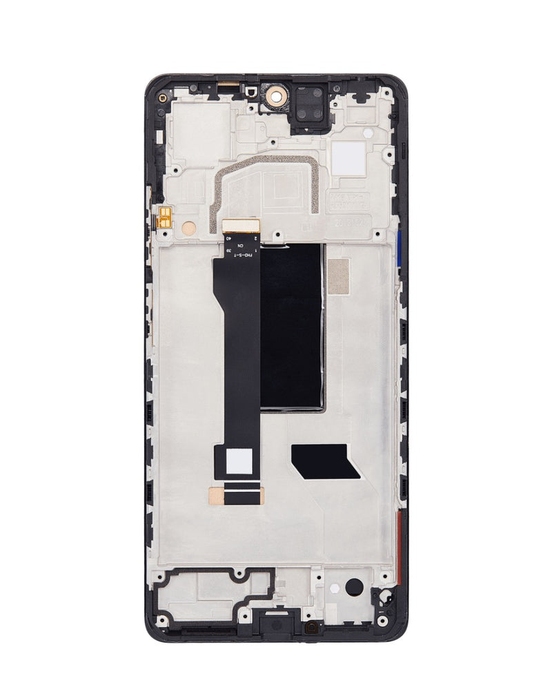 Encuentra la pantalla con marco para Xiaomi Redmi Note 12 Pro 5G, Redmi Note 12 Pro+ y Poco X5 Pro en Guatemala, ideal para reparaciones en talleres y mayoristas de celulares.