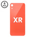 Tapa trasera de iPhone XR con agujero mayor para cámara en Guatemala, venta al por mayor de pack de 5 en color Coral.