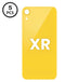 tapa trasera iPhone XR con agujero de camara mas grande (YELLOW)