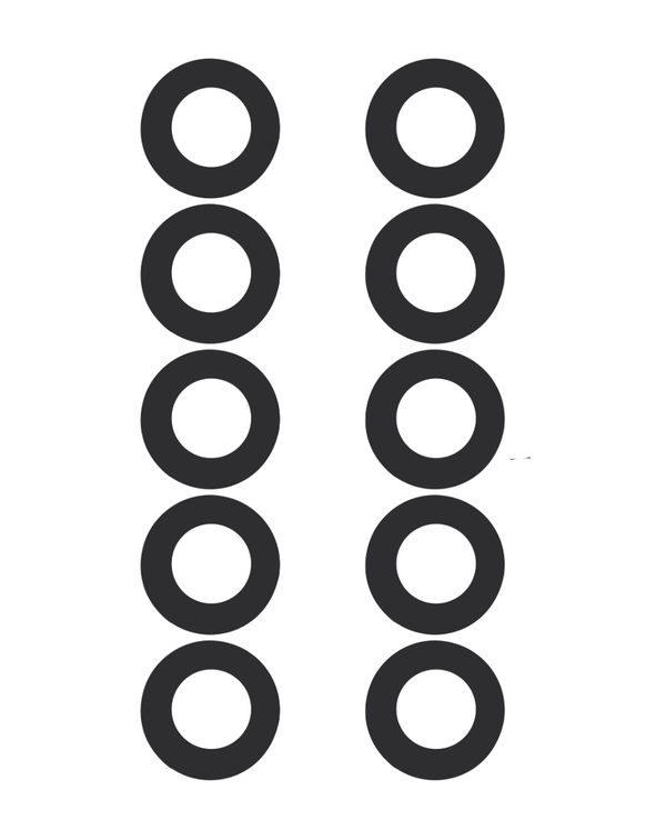 Compre un pack de 10 lentes de cámara trasera para iPhone XR con adhesivo en Guatemala y ahorre en reparaciones.