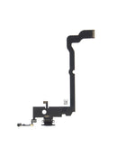 Encuentra el cable flex y puerto de carga para iPhone XS SPACE GRAY en Guatemala, ideal para reparaciones en talleres y mayoristas de componentes iPhone.