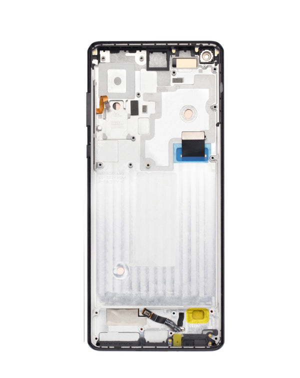 Reparación de pantalla OLED con marco para Motorola Moto Edge Plus en Guatemala.