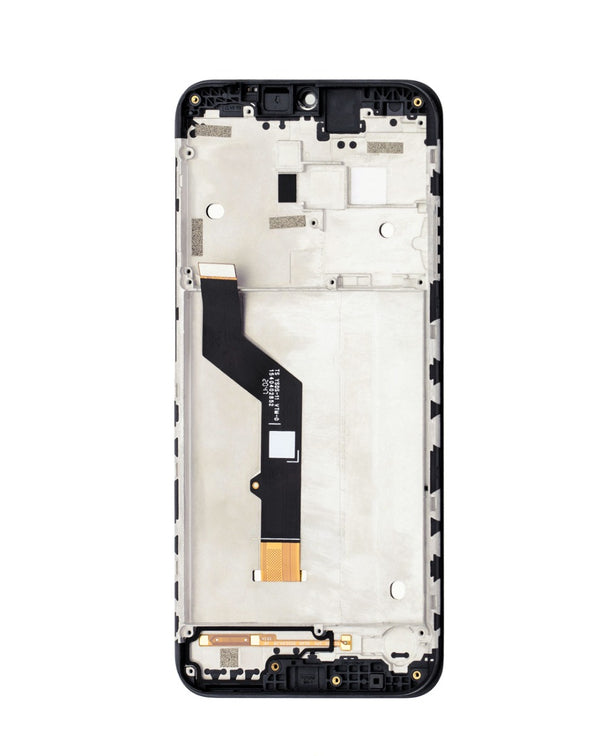 Encuentra la mejor pantalla con marco para Motorola Moto E7 Plus en Guatemala, ideal para reparaciones en talleres y mayoristas.