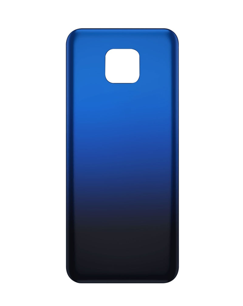 Tapa trasera original en color Misty Blue para Motorola G Play (XT2093 / 2021) en Guatemala.