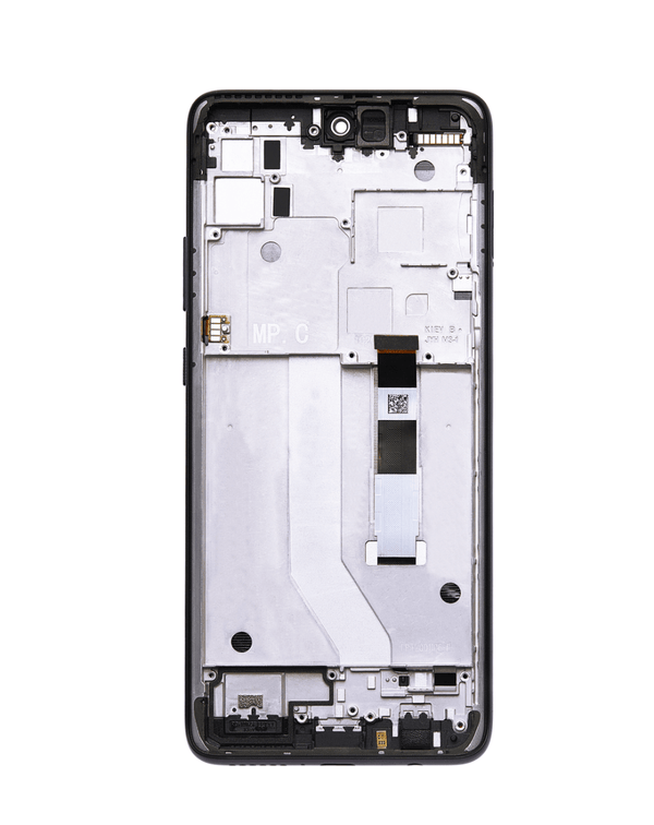 Encuentra pantallas con marco para Motorola One 5G Ace en Guatemala, servicio de reparación disponible en talleres locales.
