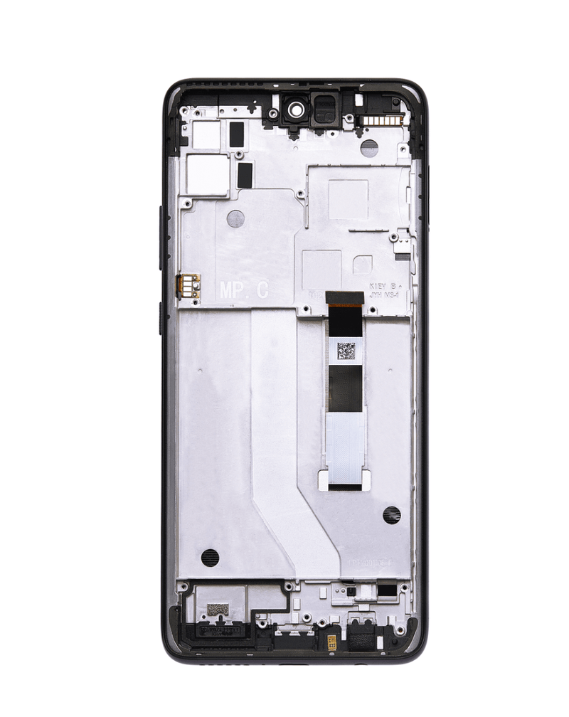 Encuentra pantallas con marco para Motorola One 5G Ace en Guatemala, servicio de reparación disponible en talleres locales.