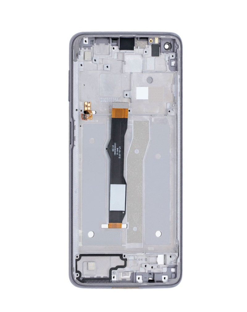Reparación de pantalla con marco para Motorola Moto G Power en Guatemala.
