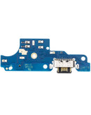Puerto de carga con placa para Motorola Moto G20 XT2128, repuesto esencial para reparación celular.