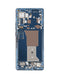 Encuentra la mejor pantalla OLED con marco (LUNAR BLUE) para Motorola Edge X40 5G, Edge Plus y Edge 40 Pro en Guatemala.