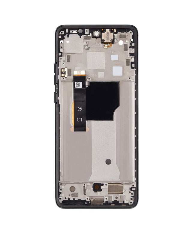 Reparación de pantalla OLED con marco para Motorola Moto Edge 40 Neo en Guatemala.
