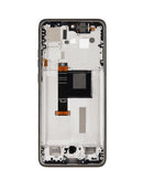 Reparación de pantalla OLED con marco para Motorola Moto Edge 50 Neo en Guatemala.