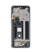 Reparación de pantalla con marco azul para Motorola Moto G Stylus 4G en Guatemala.
