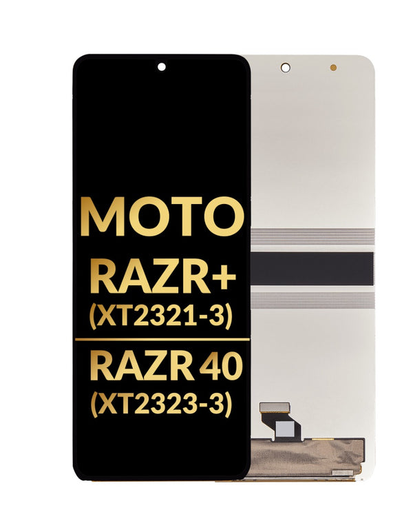 Reparación de pantalla OLED sin marco premium para Motorola Moto Razr en Guatemala.