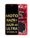 Consigue la mejor pantalla OLED con marco para Motorola Moto Razr+ / Razr 40 Ultra en Guatemala en nuestro taller autorizado.
