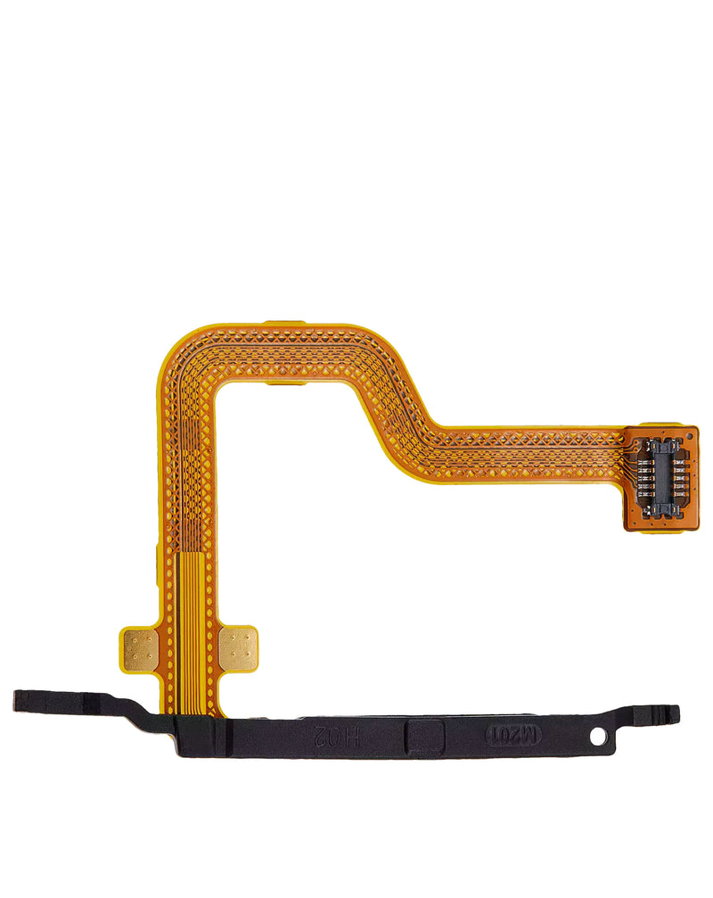 Reparación de sensor de huellas Motorola Moto G14 en Guatemala: cable flex sensor disponible en color acero.