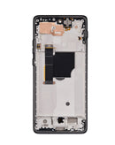 Reparación de pantalla premium con marco para Motorola Edge XT2405 en Guatemala.