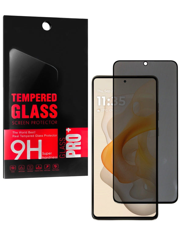 Protector de vidrio templado con privacidad para Motorola Moto G Stylus 5G 2024 en Guatemala, disponible en mayoristas de accesorios con envío a talleres de reparación.