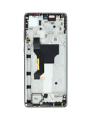 Reparación de pantalla OLED con marco para Motorola Moto G Stylus 5G en Guatemala.