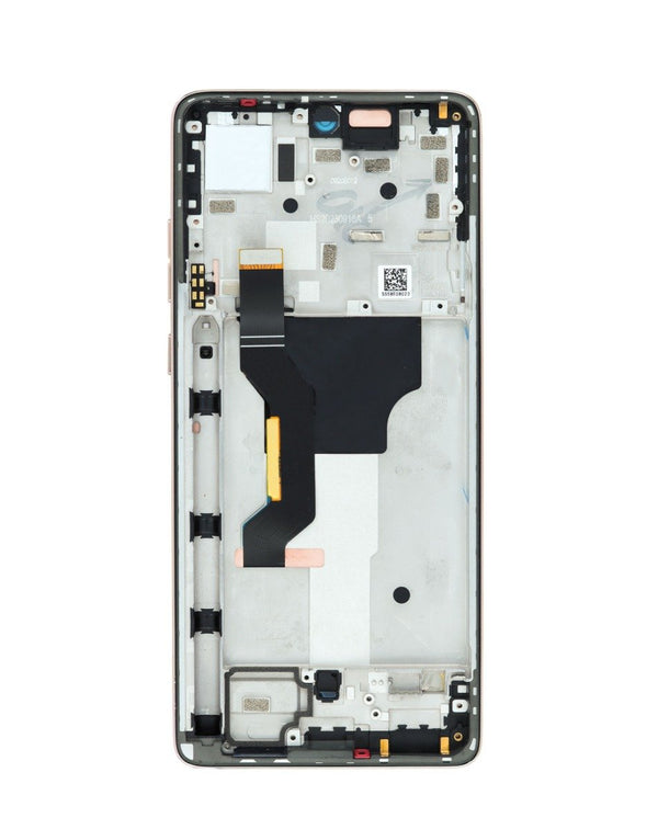 Reparación de pantalla OLED con marco para Motorola Moto G Stylus 5G en Guatemala.