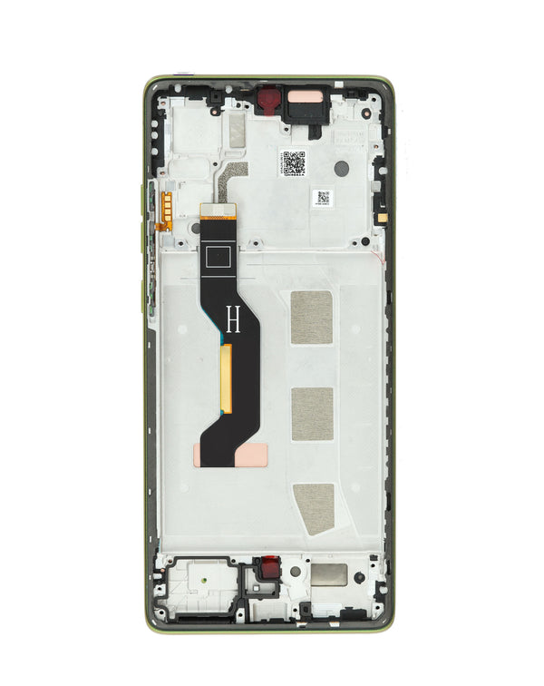 Reparación de pantalla OLED con marco para Motorola Moto G85 en Guatemala.