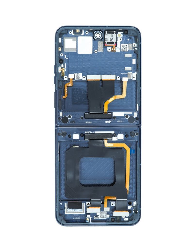 Encuentra la pantalla OLED con marco para Motorola Moto Razr 50 Ultra en Guatemala, ideal para reparaciones en talleres especializados.