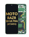 Reparación de pantalla OLED con marco para Motorola Moto Razr 50 Ultra en Guatemala.