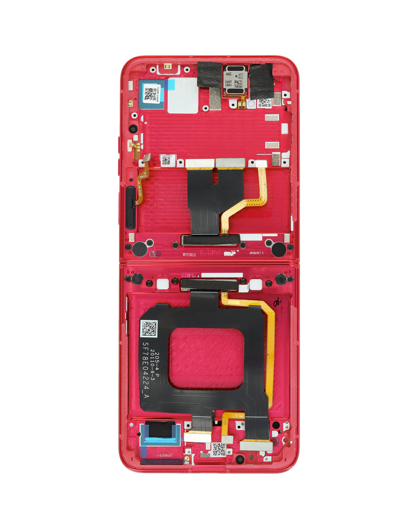 Reparación de pantalla OLED con marco para Motorola Moto Razr 50 Ultra en Guatemala.