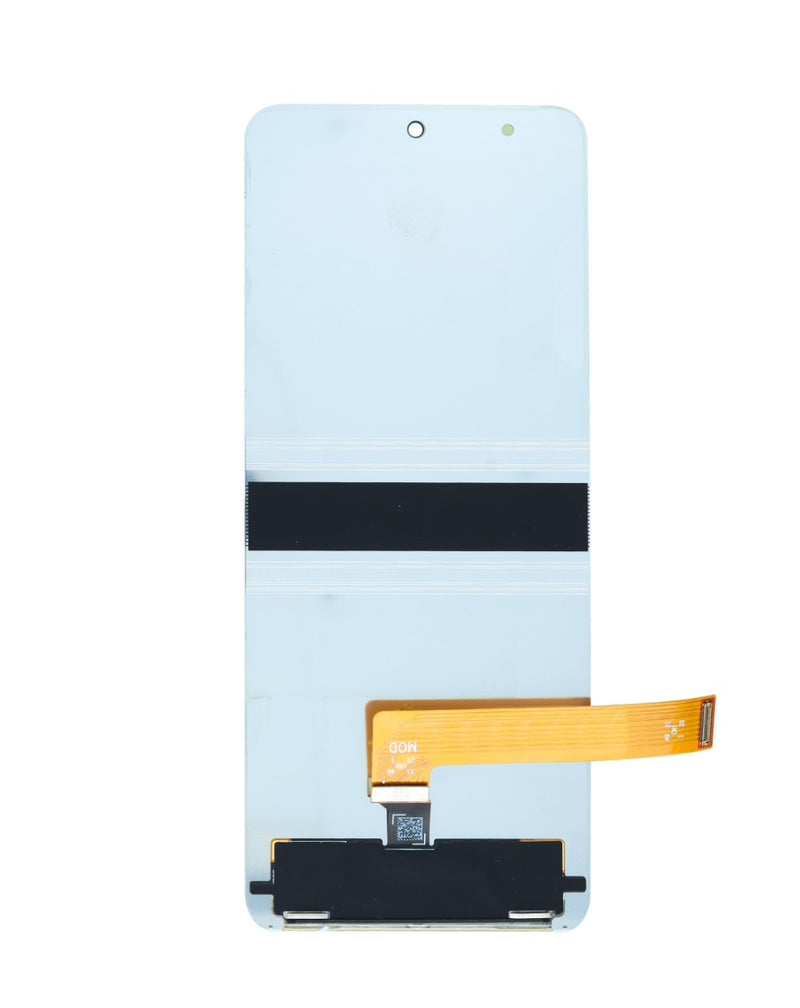 Reparación de pantalla OLED sin marco para Motorola Moto Razr 50 en Guatemala con calidad premium.